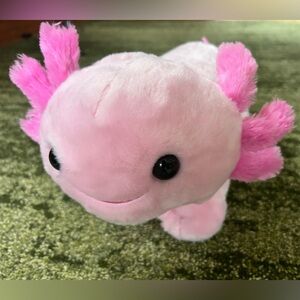 Build a Bear BAB Pink Axolotl Plush Stuffed Animal‎